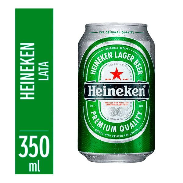 CERVEJA HEINEKEN LATA 350ML
