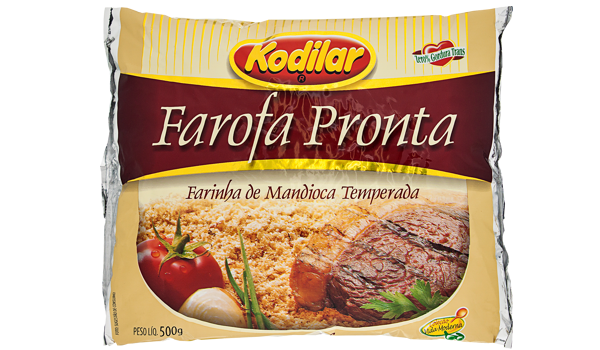 FAROFA TEMPERADA KODILAR 500G