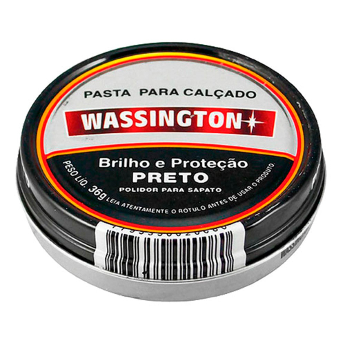 PASTA PARA CALCADO WASSINGTON PRETO 36g