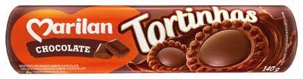 BISC. MARILAN TORTINHAS CHOCOLATE 140G