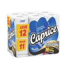 PAPEL HIGIENICO CAPRICE NEUTRO LV12 PG11 30MT