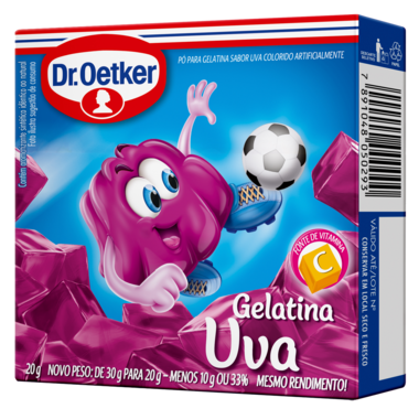 GELATINA  DR OETKER UVA 100G