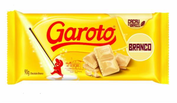 CHOCOLATE GAROTO BRANCO 80G