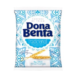 FARINHA DE TRIGO DONA BENTA S/FERM. 1KG