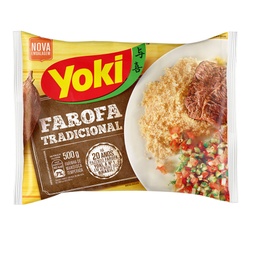 FAROFA TEMPERADA TRADICIONAL YOKI 400G