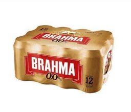 CERVEJA BRAHMA ZERO 350ML PCT C/12