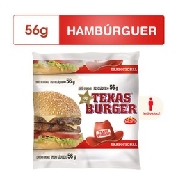 HAMBURGER TEXA BURG SEARA 56G