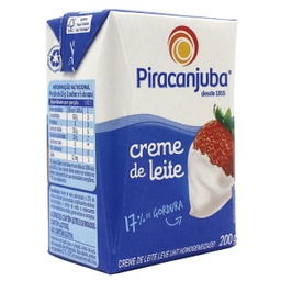 CREME DE LEITE PIRACANJUBA 200G