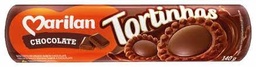 BISC. MARILAN TORTINHAS CHOCOLATE 140G