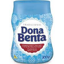 FERMENTO EM PO QUIMICO DONA BENTA 100G