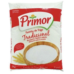 FARINHA DE TRIGO PRIMOR S/FERMENTO 1KG
