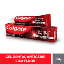 CREME DENTAL COLGATE LUMINOUS WHITE 60G