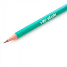 LAPIS GRAFITE PRETO EVOLUTION HEXAGONAL HB Nº 2 BIC